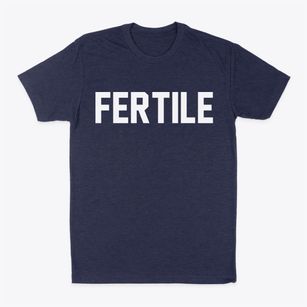 Fertile Iowa Classic Block Classic Dad T-Shirt