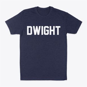 Dwight Kansas Classic Block Classic Dad T-Shirt
