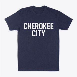 Cherokee City Arkansas Classic Block Classic Dad T-Shirt
