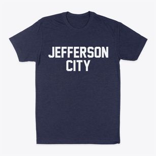 Jefferson City Tennessee Classic Block Classic Dad T-Shirt