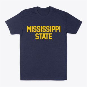 Mississippi State Mississippi Classic Block Classic Dad T-Shirt