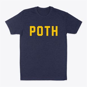 Poth Texas Classic Block Classic Dad T-Shirt