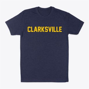 Clarksville Tennessee Classic Block Classic Dad T-Shirt