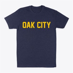 Oak City North Carolina Classic Block Classic Dad T-Shirt