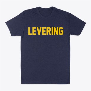 Levering Michigan Classic Block Classic Dad T-Shirt