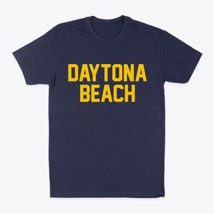 Daytona Beach Florida Classic Block Classic Dad T-Shirt