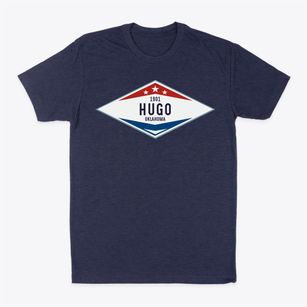 Hugo Oklahoma Diamond Star Classic Dad T-Shirt