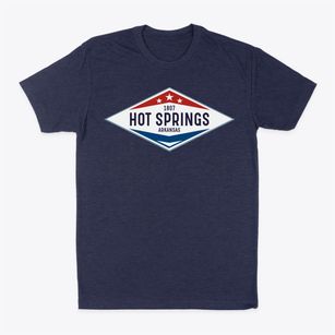 Hot Springs Arkansas Diamond Star Classic Dad T-Shirt