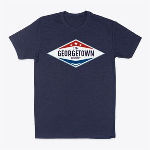 Georgetown Kentucky Diamond Star Classic Dad T-Shirt