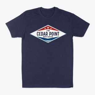 Cedar Point North Carolina Diamond Star Classic Dad T-Shirt