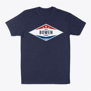 Bowen Illinois Diamond Star Classic Dad T-Shirt