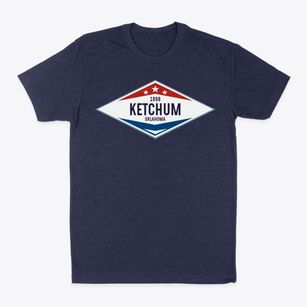 Ketchum Oklahoma Diamond Star Classic Dad T-Shirt