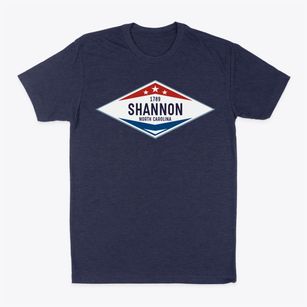 Shannon North Carolina Diamond Star Classic Dad T-Shirt