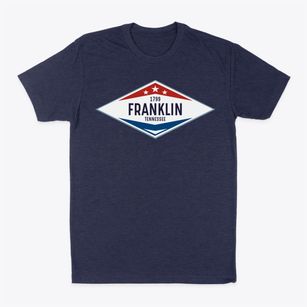 Franklin Tennessee Diamond Star Classic Dad T-Shirt
