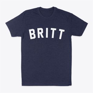 Britt Iowa Classic Curve Classic Dad T-Shirt