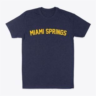 Miami Springs Florida Classic Curve Classic Dad T-Shirt