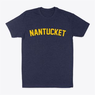 Nantucket Massachusetts Classic Curve Classic Dad T-Shirt