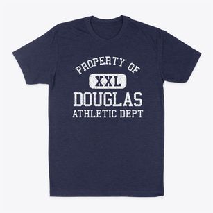 Douglas Wyoming Athletic Dept Classic Dad T-Shirt