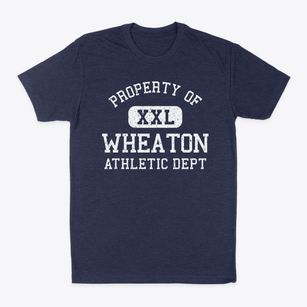 Wheaton Illinois Athletic Dept Classic Dad T-Shirt