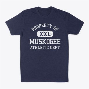 Muskogee Oklahoma Athletic Dept Classic Dad T-Shirt