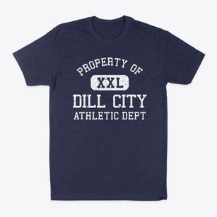 Dill City Oklahoma Athletic Dept Classic Dad T-Shirt