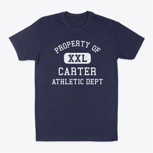 Carter Oklahoma Athletic Dept Classic Dad T-Shirt