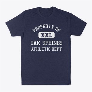 Oak Springs Arizona Athletic Dept Classic Dad T-Shirt