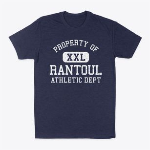 Rantoul Illinois Athletic Dept Classic Dad T-Shirt