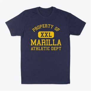 Marilla New York Athletic Dept Classic Dad T-Shirt