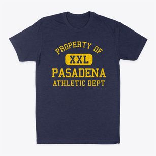 Pasadena California Athletic Dept Classic Dad T-Shirt