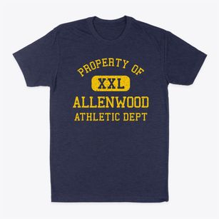 Allenwood Pennsylvania Athletic Dept Classic Dad T-Shirt