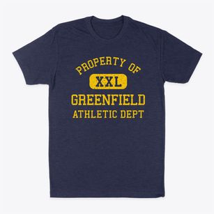 Greenfield Oklahoma Athletic Dept Classic Dad T-Shirt