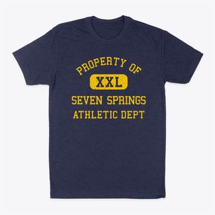 Seven Springs Pennsylvania Athletic Dept Classic Dad T-Shirt