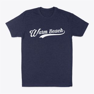 Warm Beach Washington Vintage Team Classic Dad T-Shirt