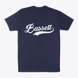 Bassett Iowa Vintage Team Classic Dad T-Shirt
