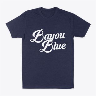 Bayou Blue Louisiana Vintage Team Classic Dad T-Shirt