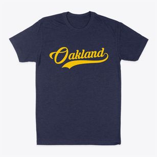 Oakland Iowa Vintage Team Classic Dad T-Shirt