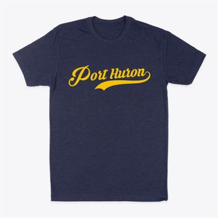 Port Huron Michigan Vintage Team Classic Dad T-Shirt