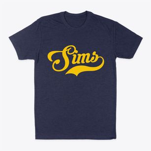 Sims North Carolina Vintage Team Classic Dad T-Shirt