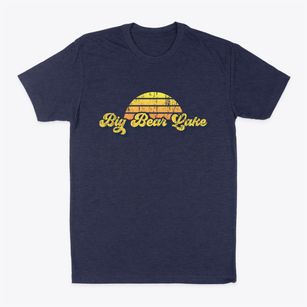 Big Bear Lake California Sublime Sunset Classic Dad T-Shirt