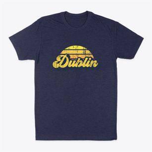 Dublin Texas Sublime Sunset Classic Dad T-Shirt