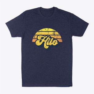 Hilo Hawaii Sublime Sunset Classic Dad T-Shirt