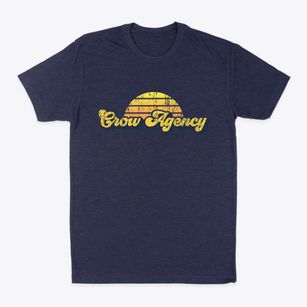 Crow Agency Montana Sublime Sunset Classic Dad T-Shirt