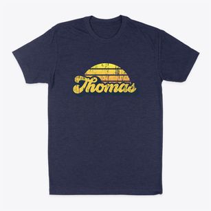 Thomas Oklahoma Sublime Sunset Classic Dad T-Shirt
