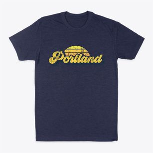 Portland Wisconsin Sublime Sunset Classic Dad T-Shirt