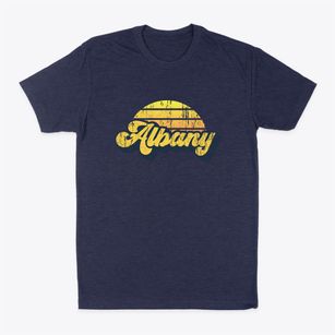 Albany Vermont Sublime Sunset Classic Dad T-Shirt