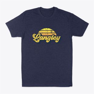 Langley Oklahoma Sublime Sunset Classic Dad T-Shirt