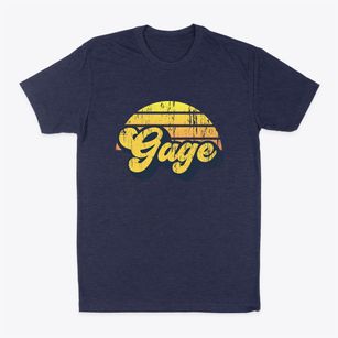 Gage Oklahoma Sublime Sunset Classic Dad T-Shirt