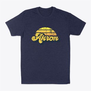 Akron Alabama Sublime Sunset Classic Dad T-Shirt