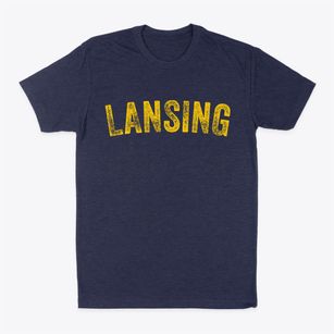 Lansing New York Timeless Retro Classic Dad T-Shirt